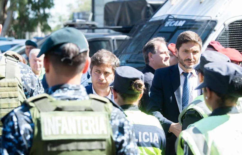 Kicillof y Pullaro juntos