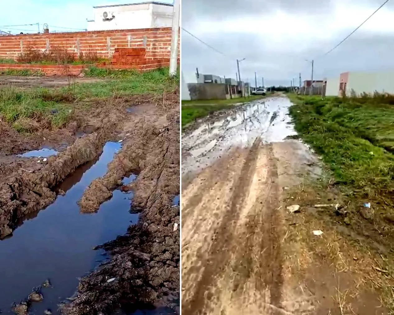 Crecen los reclamos vecinales por el mal estado de las calles en Dolores.