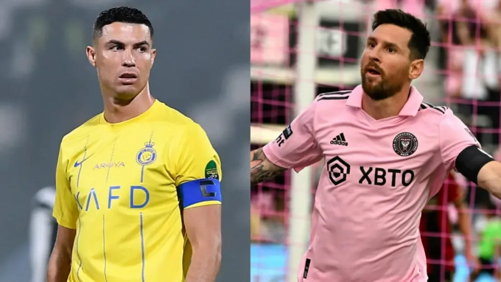 Cristiano Ronaldo y Lionel Messi Cristiano Ronaldo y Lionel Messi