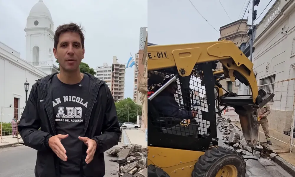 El centro de San Nicolás se transforma nueva etapa del plan de refuncionalización urbana