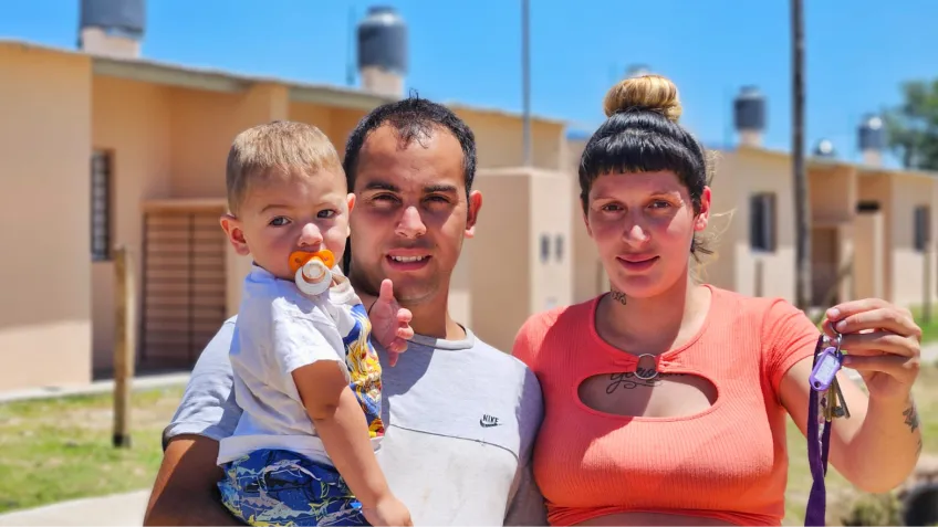 41 familias fueron relocalizadas en Luján.