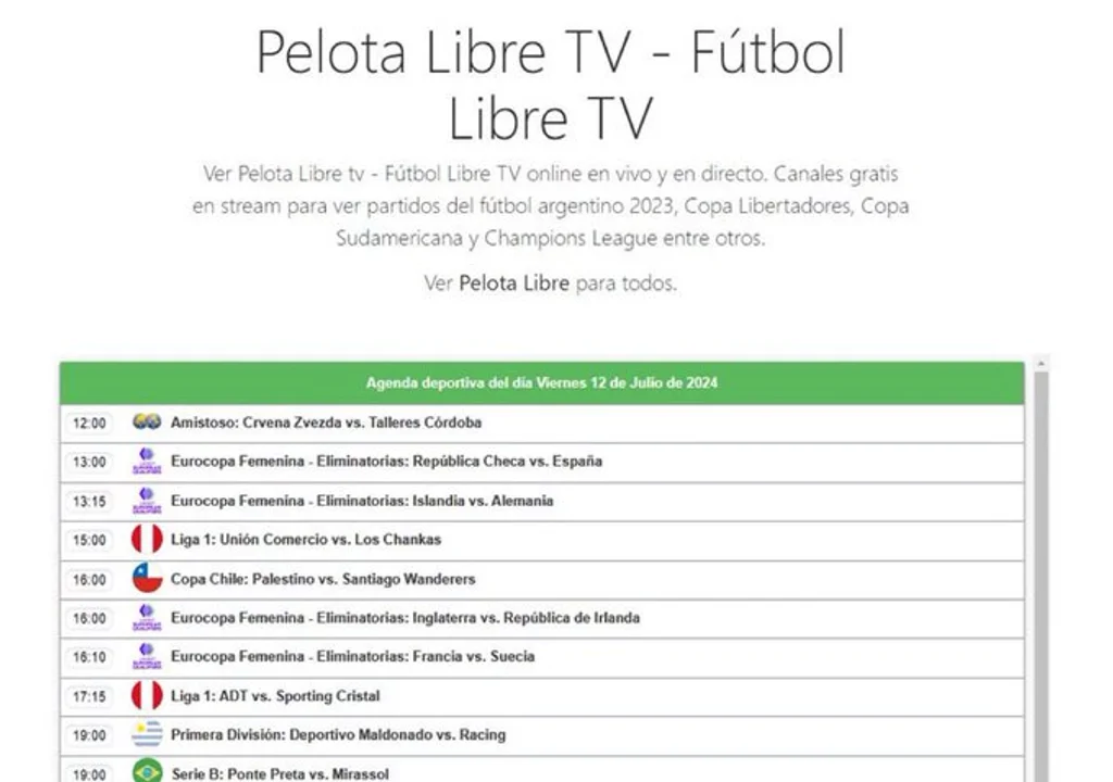 Pelota Libre