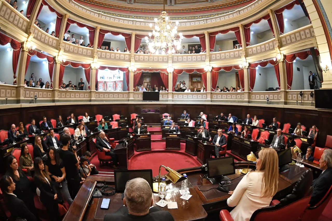 Senado bonaerense en sesión