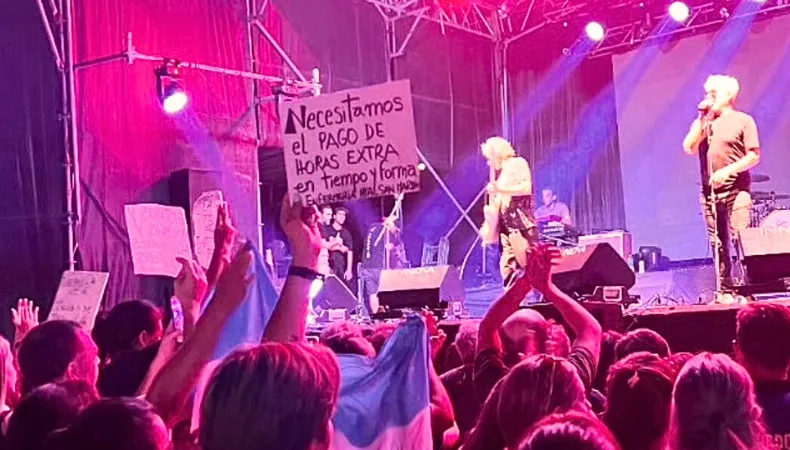 Reclamos de trabajadores de salud de Alsina