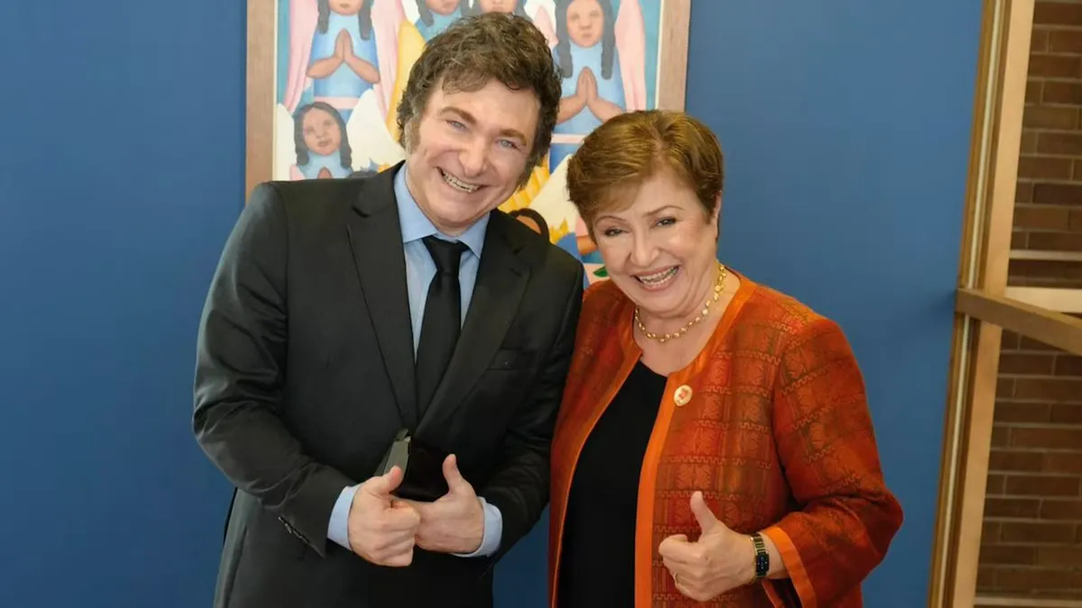 Javier Milei FMI