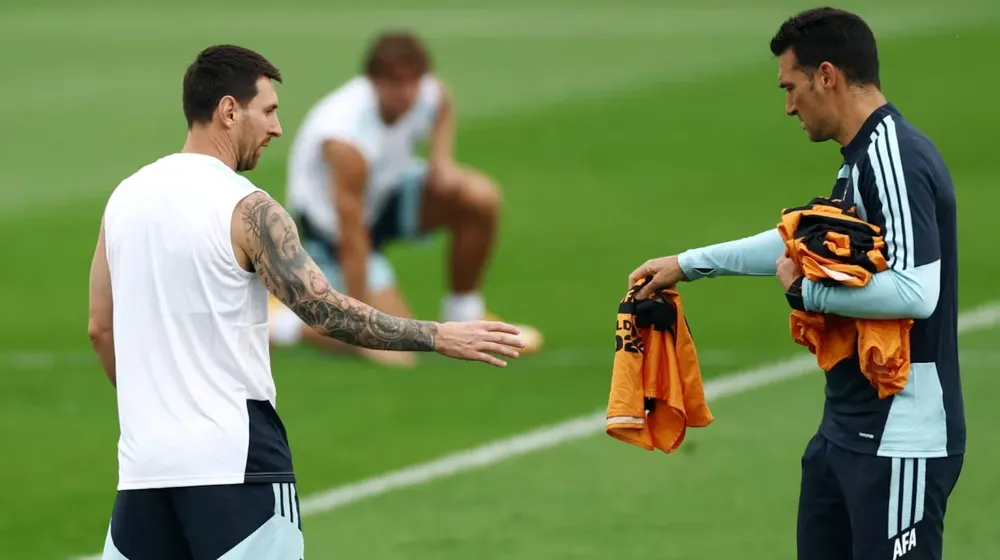Messi Scaloni