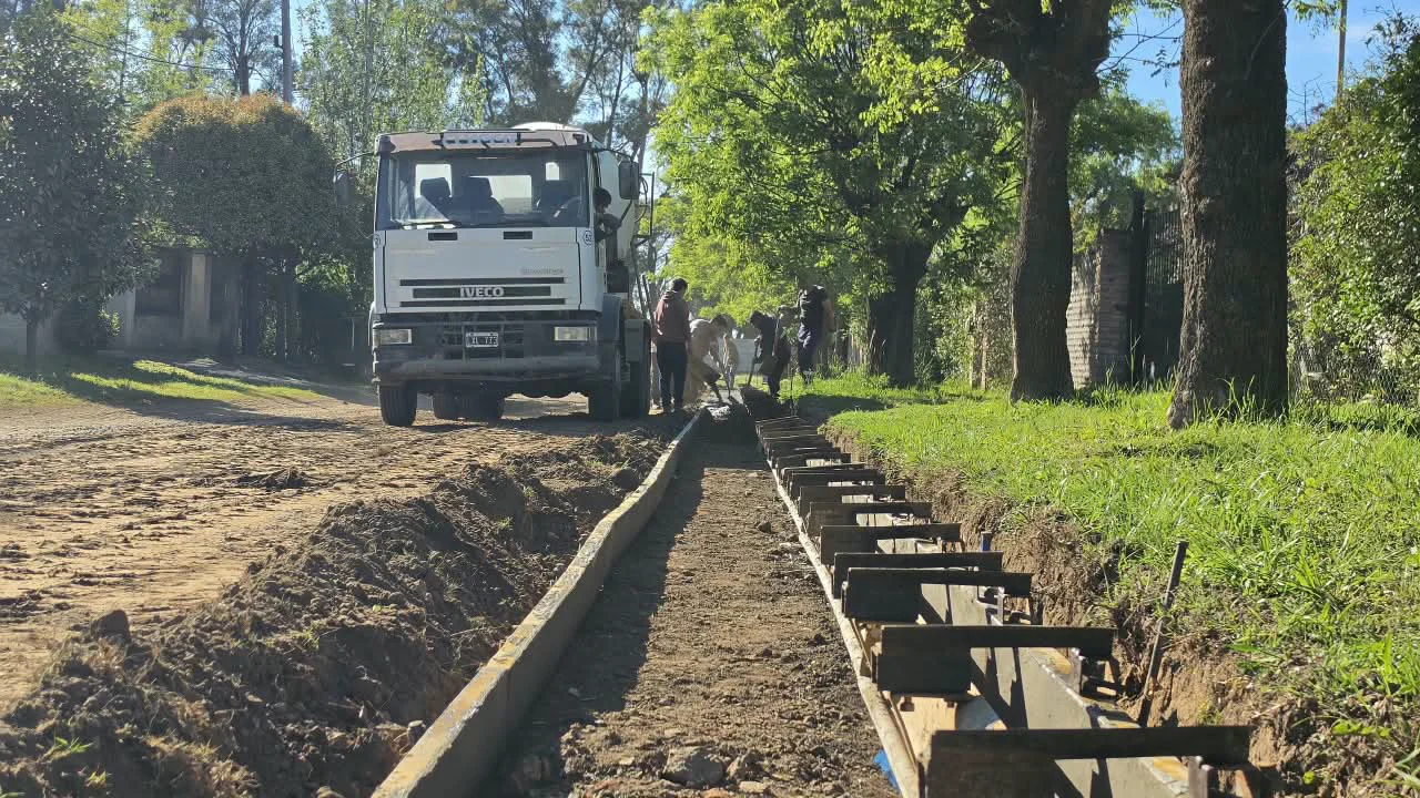 Obra cordón rojas 2