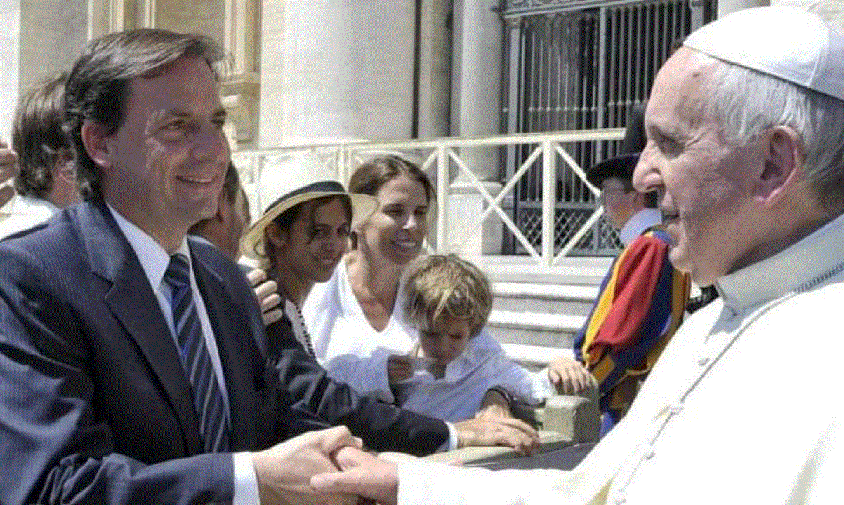 Sujarchuk recordó al papa Francisco.