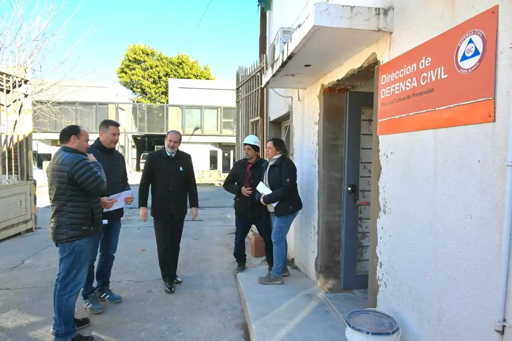 Avanza a buen ritmo el reacondicionamiento total de las oficinas de Defensa Civil y la ampliación de la sala de crisis