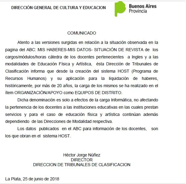 Desde Educación salieron a aclarar los alcances de la polémica Resolución 1736