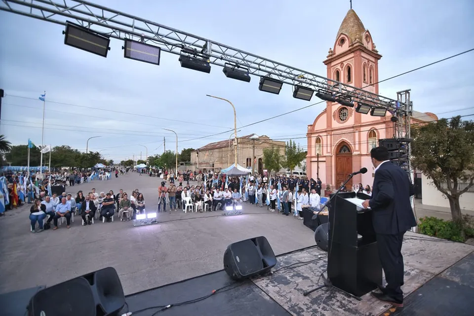 Nobre Ferreira anunció obras en el marco del 149 años de Guaminí 2