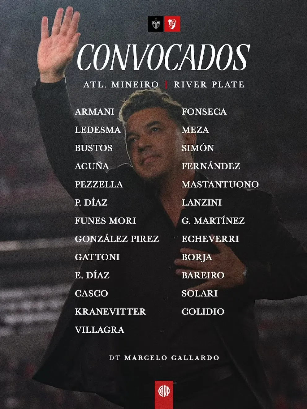 Convocados River