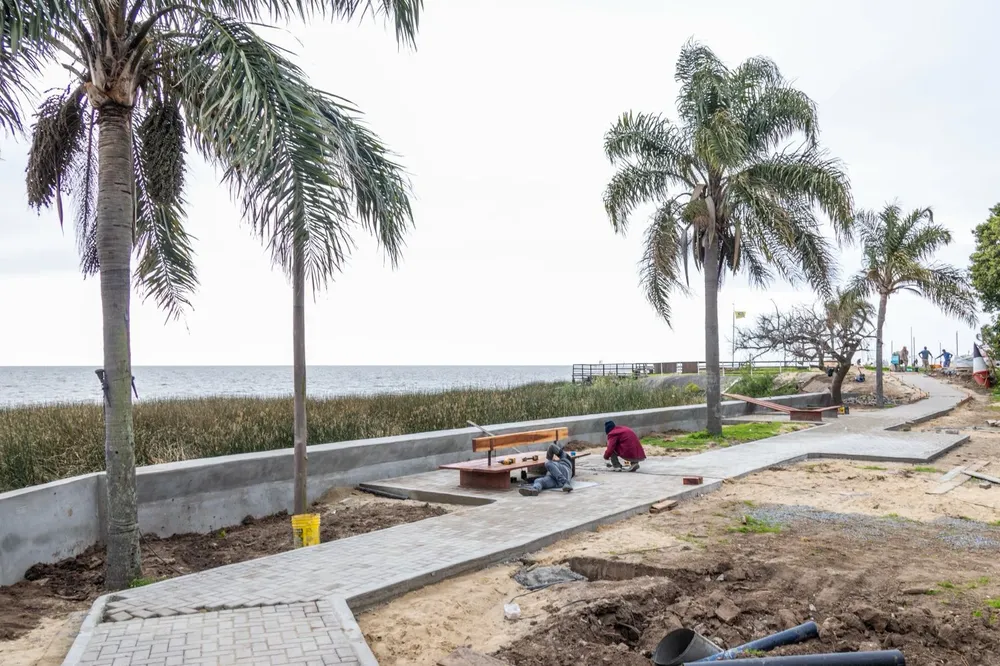 Avanza los trabajos para conectar Parque del Águila con Alvear y El Río