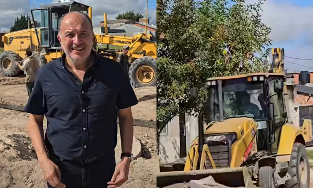 Tres Arroyos avanza el plan de pavimentación