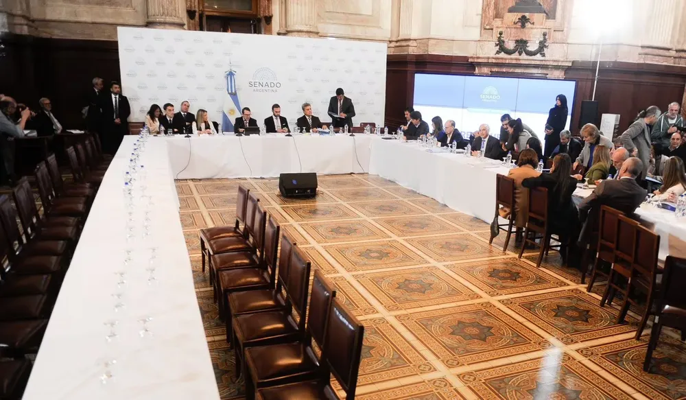 Senado en comisión