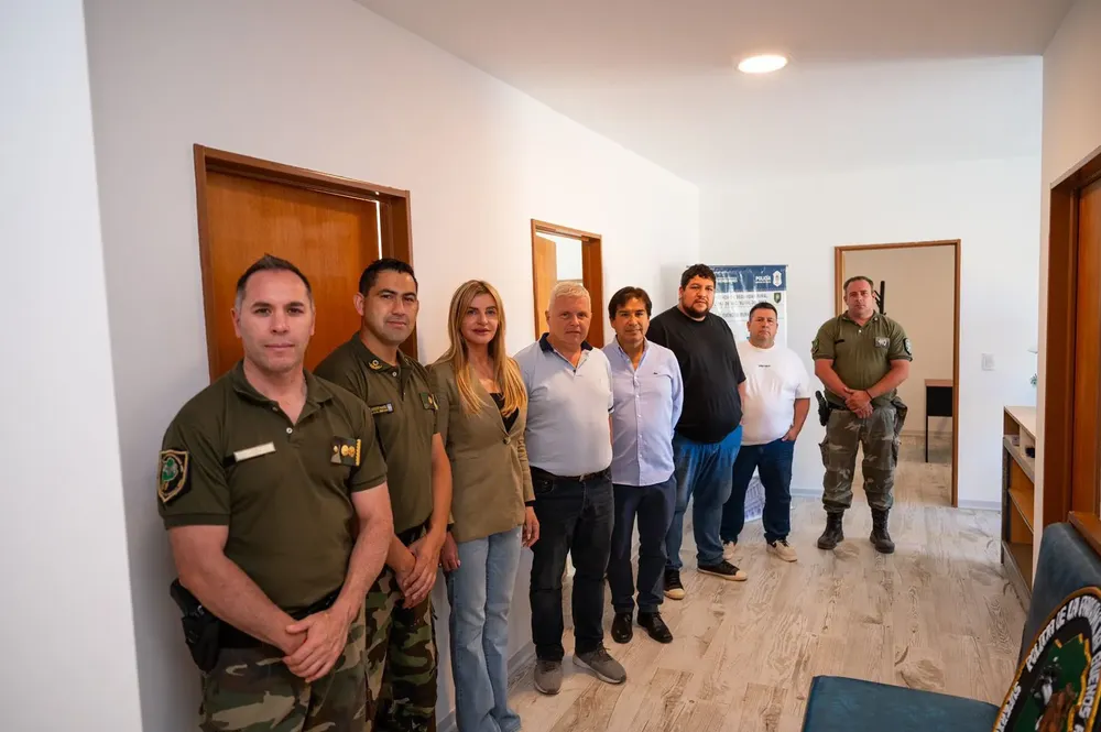 Fassi inauguró el nuevo Comando de Prevención Rural en el kilómetro 72 de la Ruta 3 2