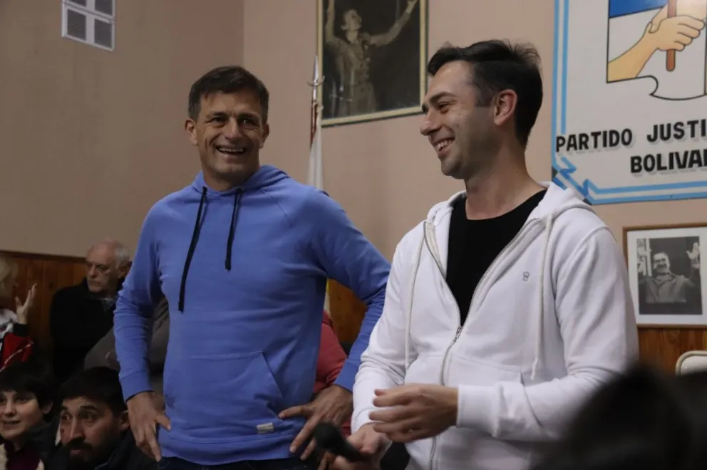 Eduardo 'Bali' Bucca y Franco Canepare