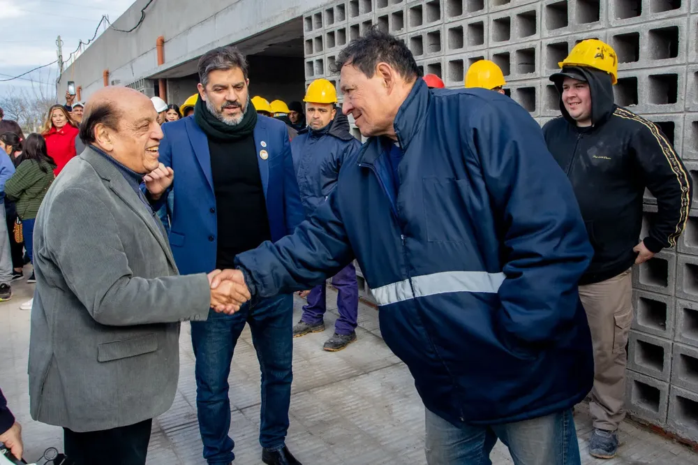 MUSSI Y BIANCO RECORRIERON LA OBRA DEL POLO EDUCATIVO INTEGRAL DE EL PATO 1