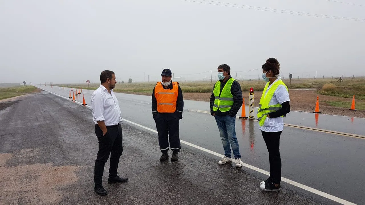 Castelli estuvo en operativos de control de ingreso al distrito