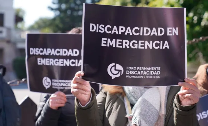 Discapacidad le reclaman al Gobierno que se actualicen los aranceles de prestaciones y del transporte del sector.