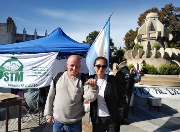 Araceli Castillo y Daniel Heredia, concejales del FITU de Coronel Pringles