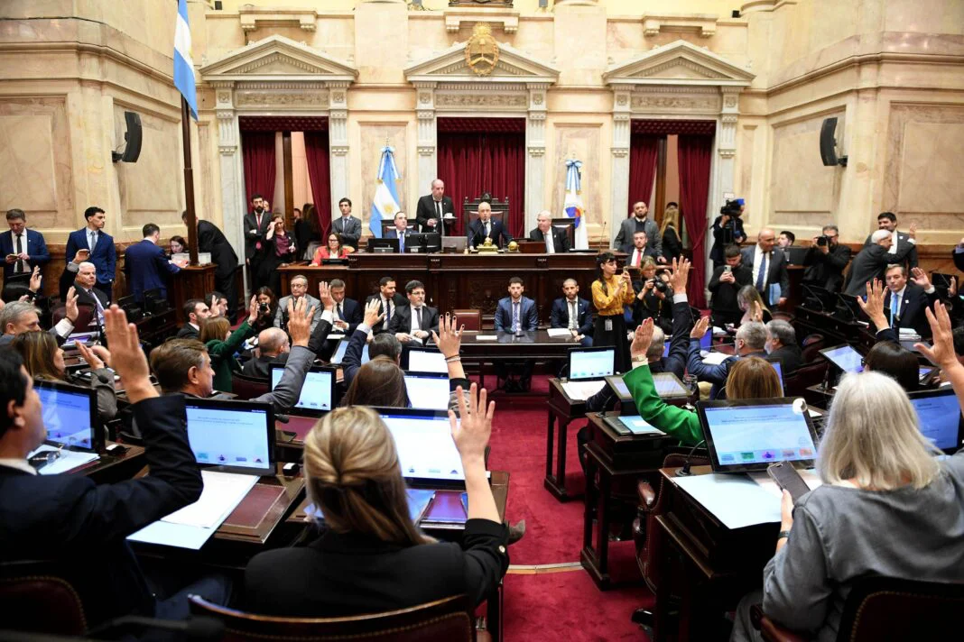 Senado nacional.