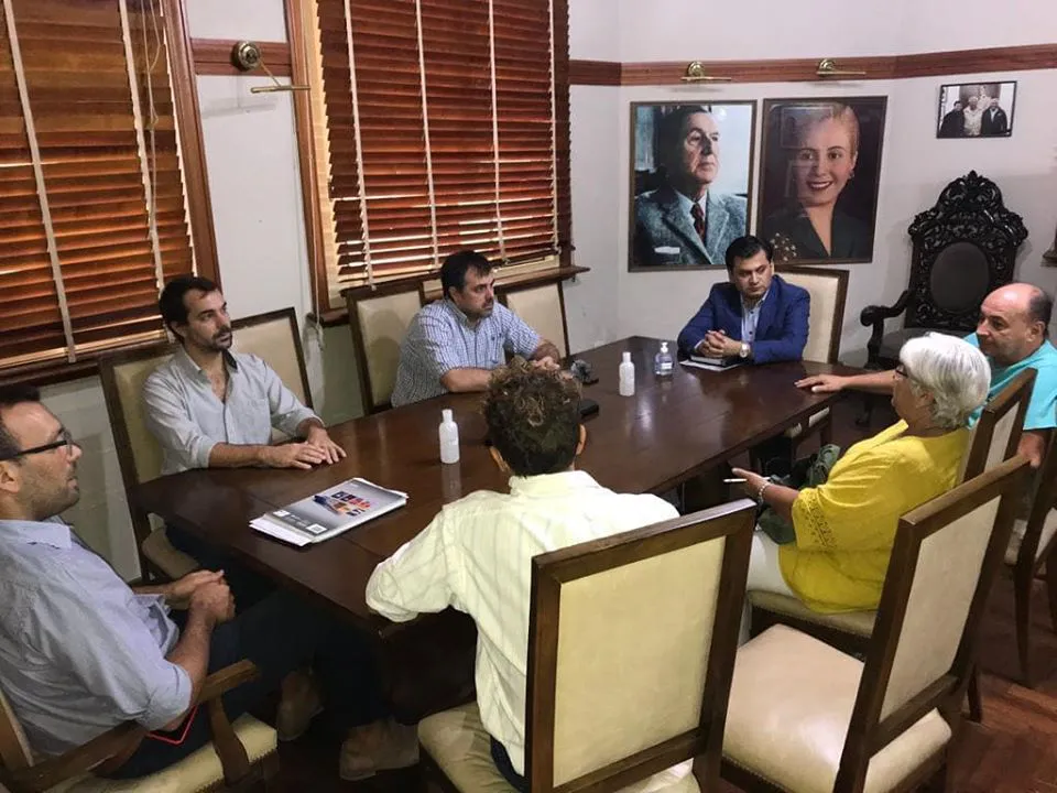 Intendente de San Pedro anunció una donación del Partido FE y un aporte personal a la Cooperadora del Hospital