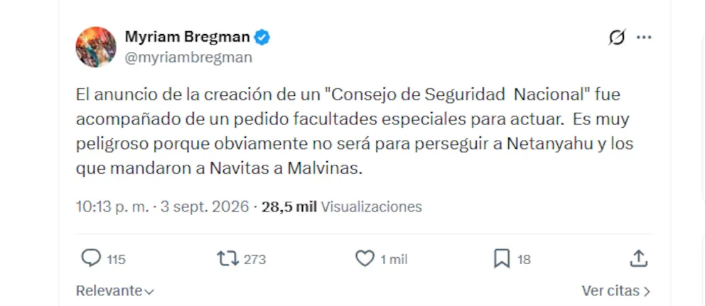 Myriam Bregman