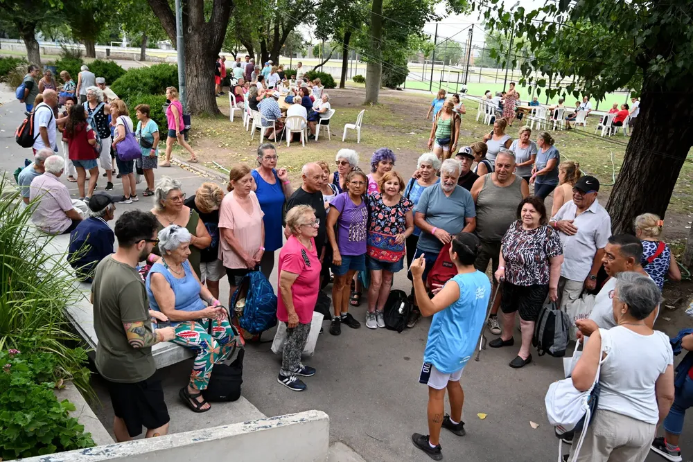 San Martín puso en marcha la Colonia de Verano para personas mayores 2