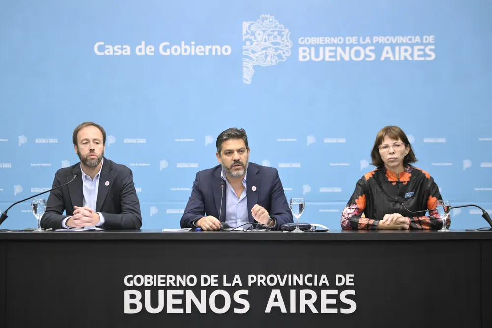 Gobierno de la Provincia de Buenos Aires Conferencia de Prensa 