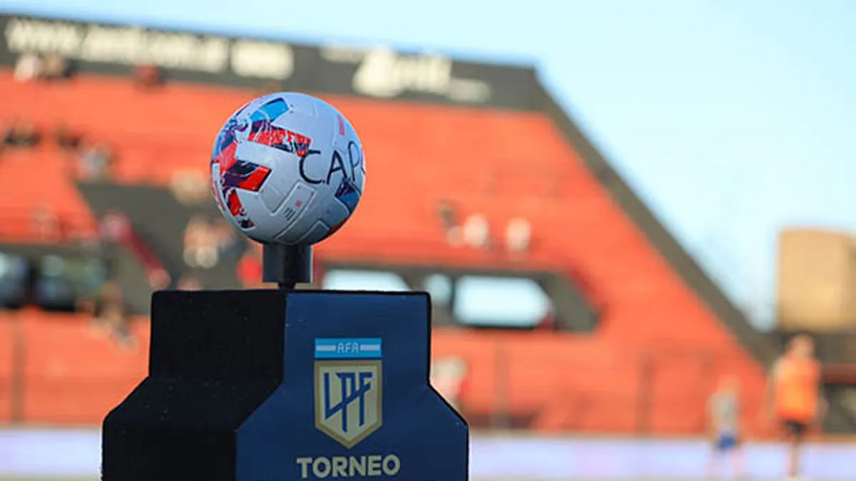 Liga profesional de fútbol.