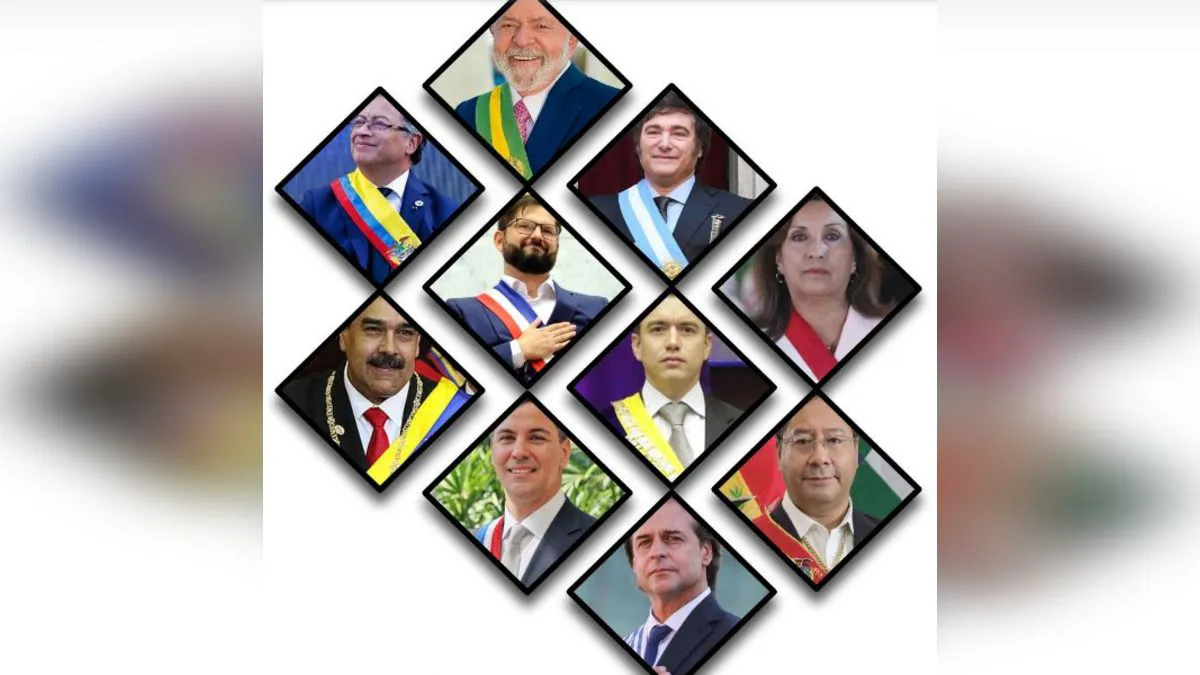 Presidentes sudamericanos