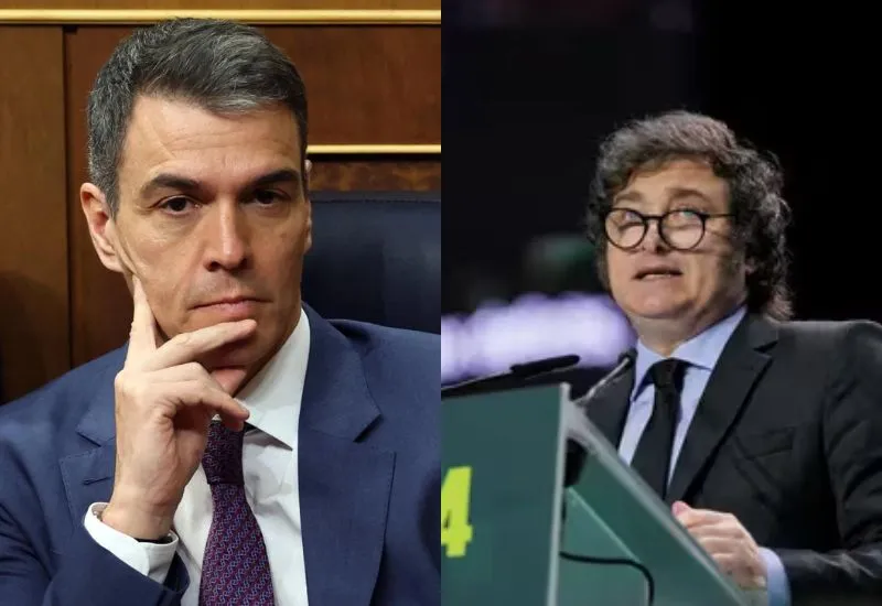 Pedro Sánchez le contestó a Milei.