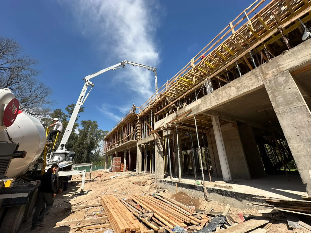 Avanza a todo ritmo la construcción del segundo edificio de aulas y talleres de la UNaB