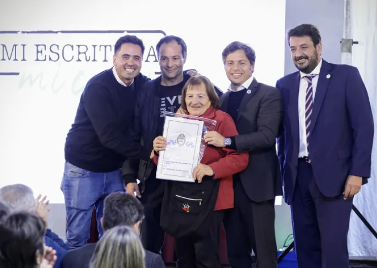 Kicillof y Villagrán