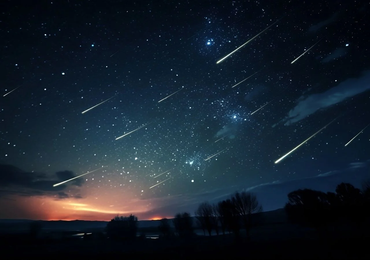 Lluvia de meteoritos