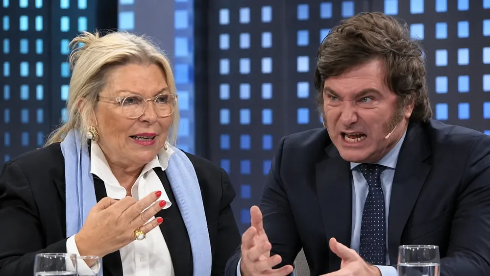 Carrió denunció a Milei