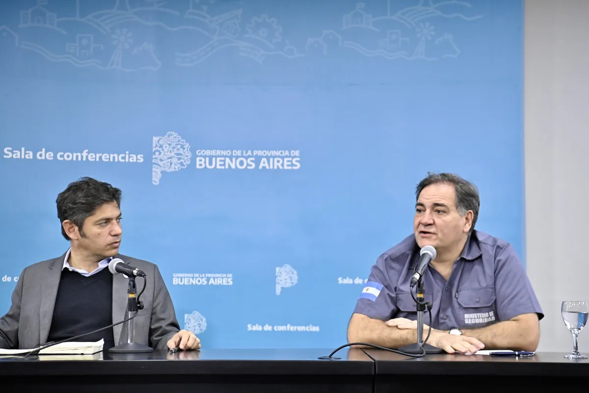 Axel Kicillof y Javier Alonso