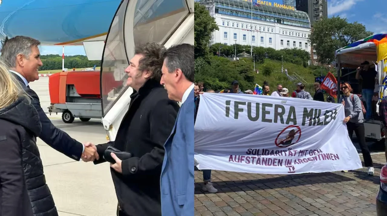 Milei en Alemania