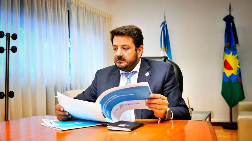 Juan Martín Mena, ministro de Justicia bonaerense