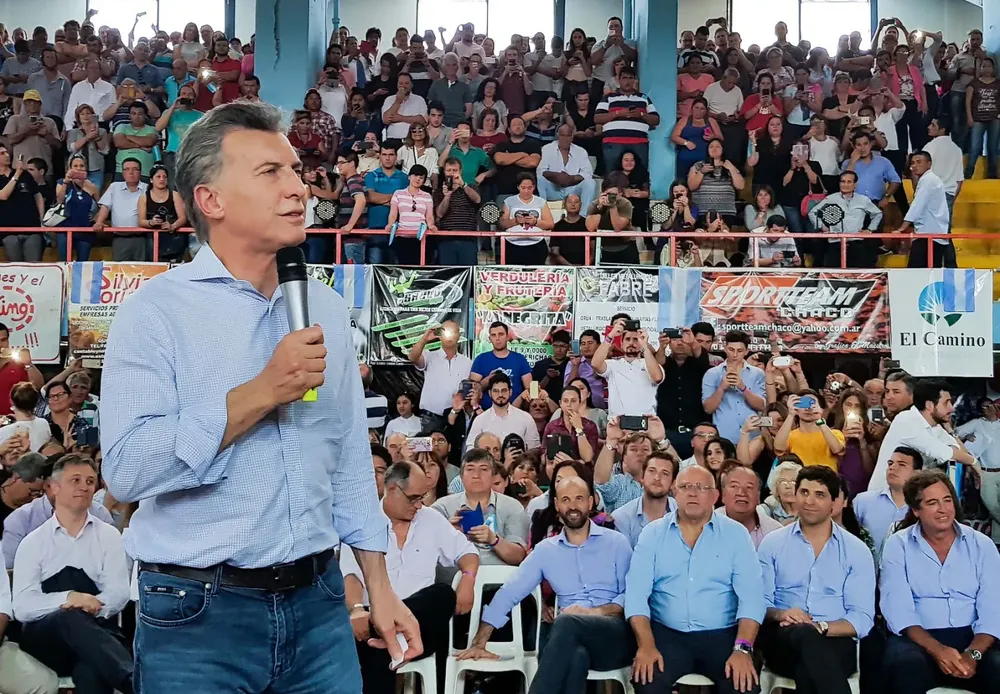 Macri huevazos y denuncia en La Pampa