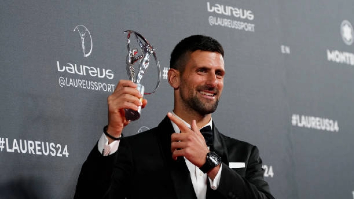Premio deportista del año para Djokovic.