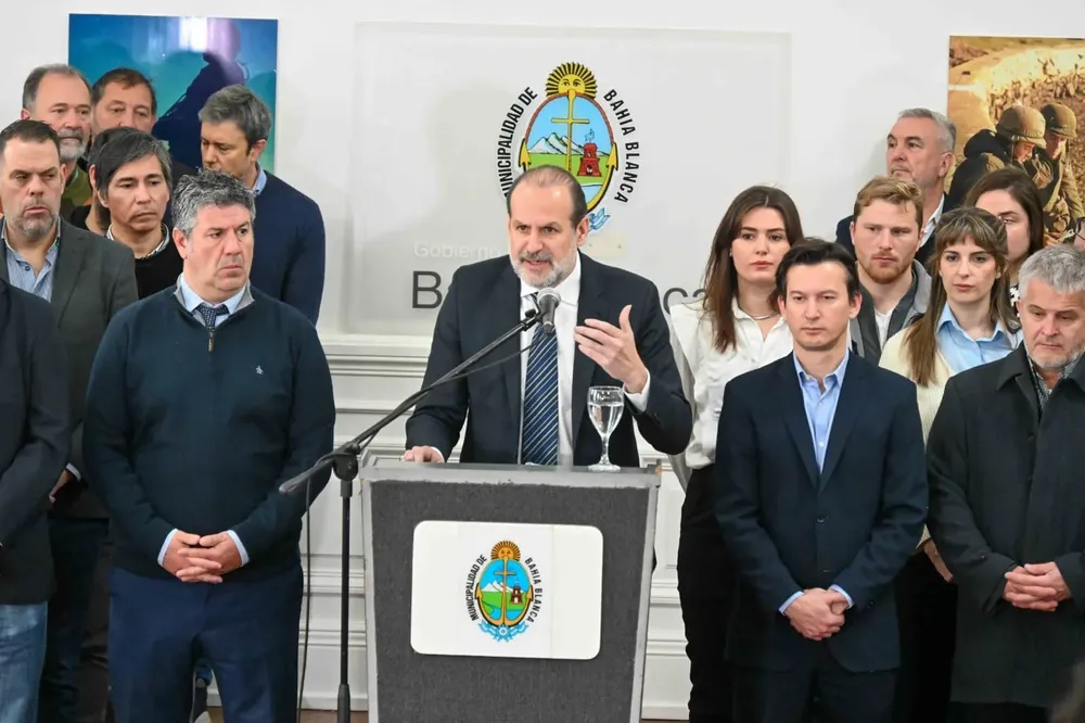 Susbielles en conferencia de prensa.