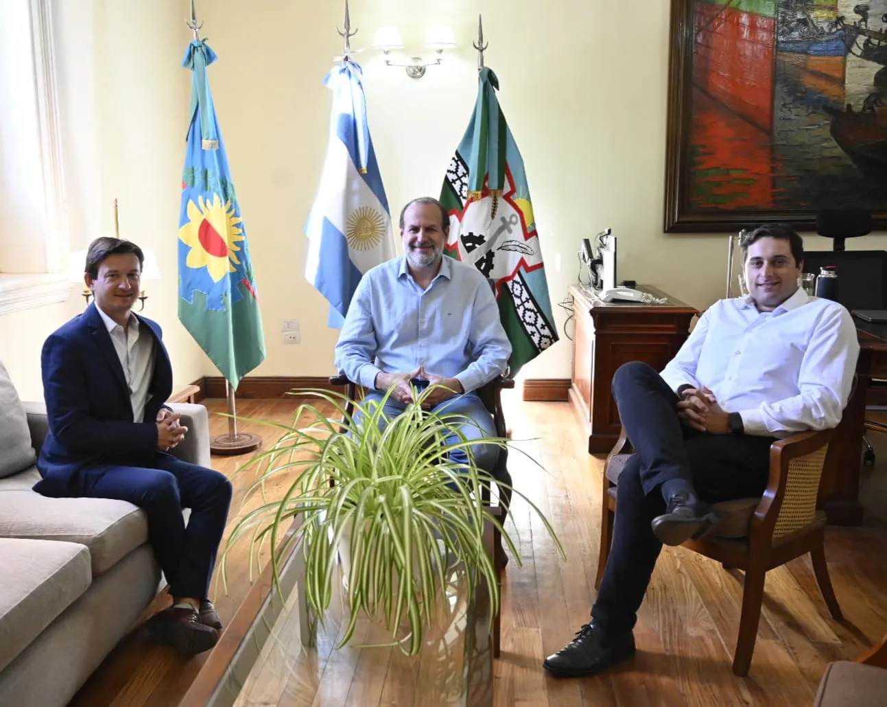 Susbielles destacó el valor del puerto local.