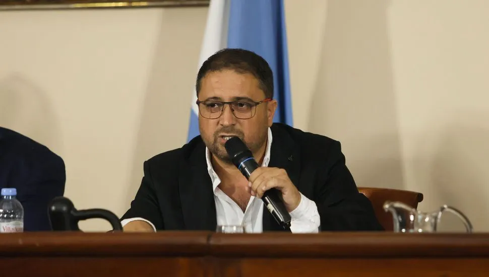 Waldemar Giordano, intendente de Colón