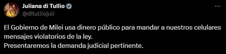 Juliana Di Tullio Paro Mi Argentina