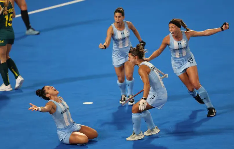 Majo Granatto metió el tercer gol argentino