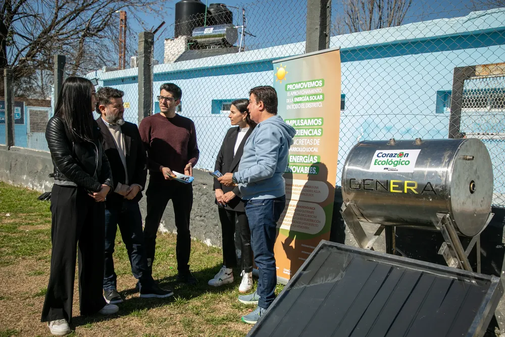 Espinoza avanza con el uso de energía renovable en La Matanza 2