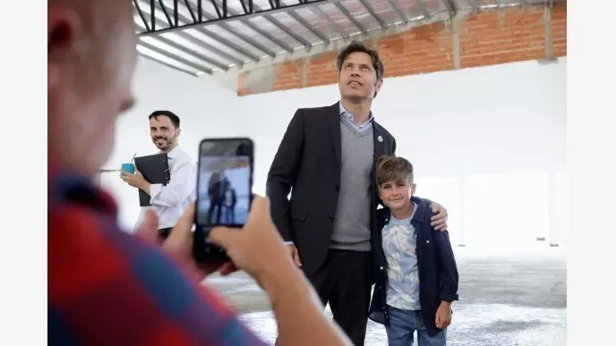 Kicillof inauguró el edificio del Archivo Provincial de la Memoria
