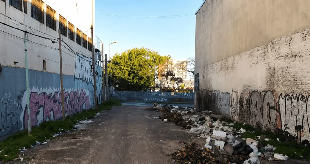 Lucas Ghi calle Morón